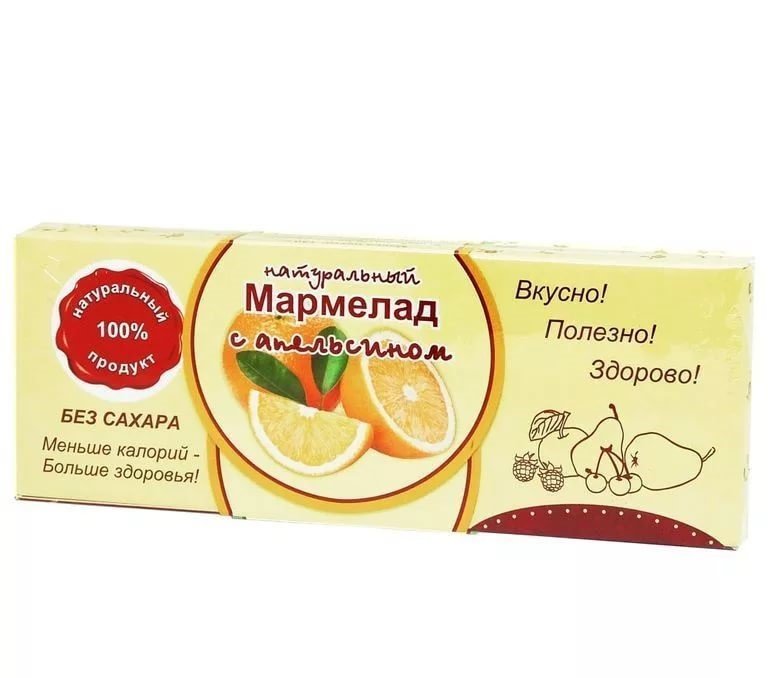  Мармелад натуральный "Апельсин" 140г в Керчи