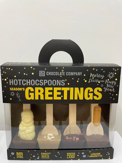 №1 TM LORD Набор шоколадных ложек «SEASON`S GREETINGS» (4 ложки по 50 гр), 200гр в Керчи
